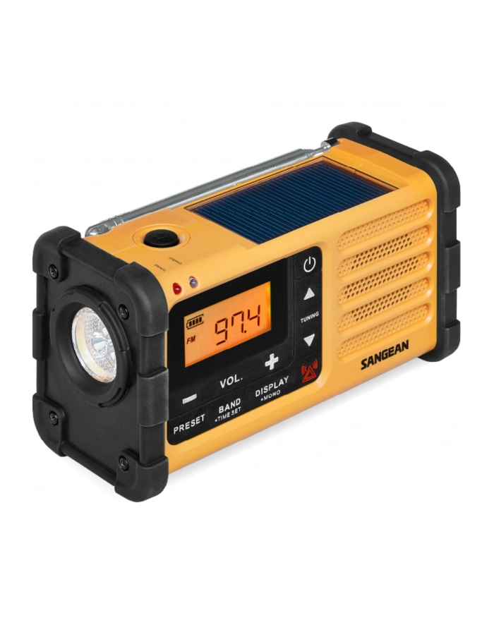 Sangean MMR-88 (USB-C) gelb Notfall/Kurbel/Solar Radio główny