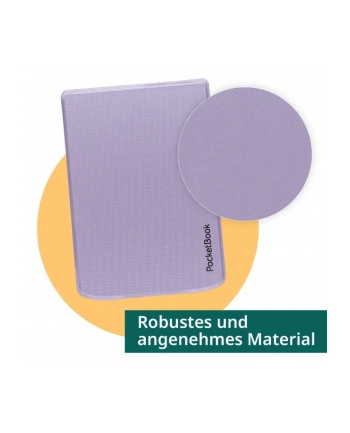PocketBook Shell Cover Transparent Light Purple