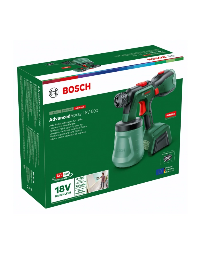 Bosch AdvancedSpray 18V-500 Spritzpistole główny