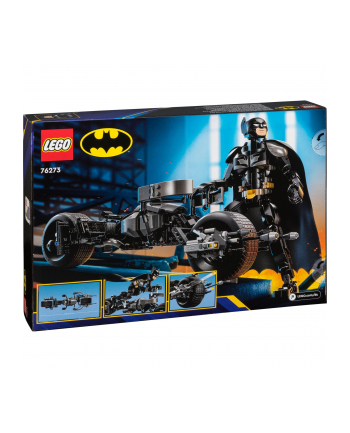 LEGO DC Super Heroes 76273 Batman Constr.Figure with Batpod