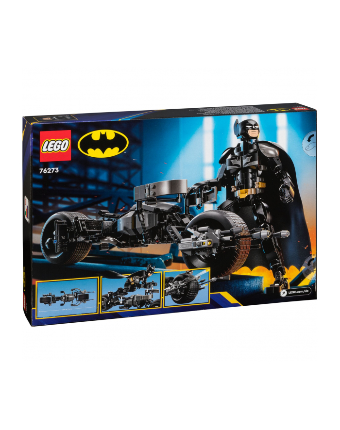 LEGO DC Super Heroes 76273 Batman Constr.Figure with Batpod główny