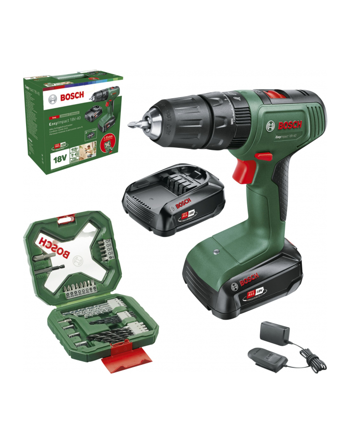 Bosch EasyImpact 18V-40 Akku-Schlagbohrmaschine główny