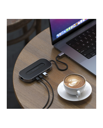 Satechi USB4 Multiport Adapter with 2.5G Ethernet space gray nr 1