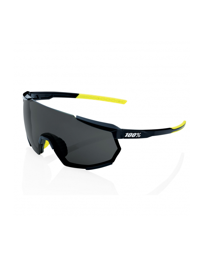 100% 100percent Racetrap 3.0 - Smoke Lens Gloss Black główny
