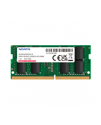 ADATA DDR4 SO-DIMM          16GB CL22                 DUAL 2x 8GB