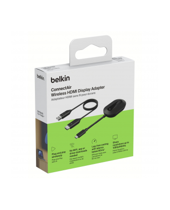 Belkin CONNECT Air Wireless HDMI Display Adapter   AVC024hqBK
