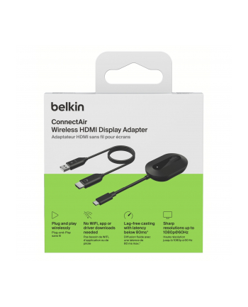 Belkin CONNECT Air Wireless HDMI Display Adapter   AVC024hqBK