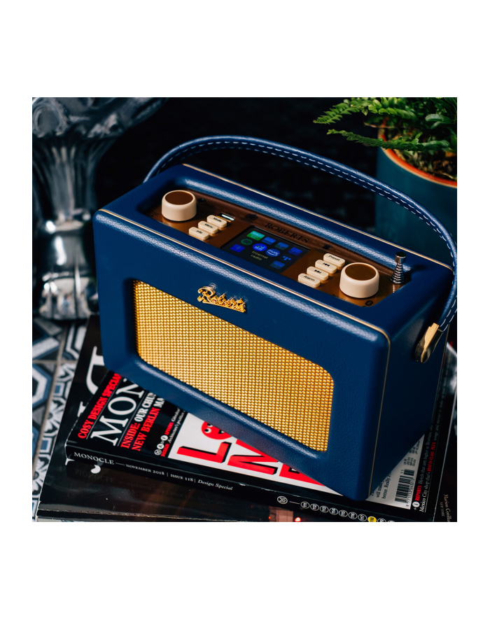 Roberts Radio Revival iStream3L Midnight Blue główny