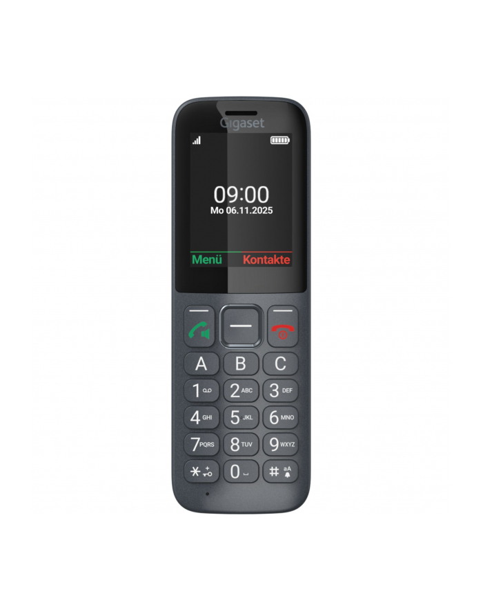 Gigaset COMFORT 600 SIM dunkelsrebrny główny