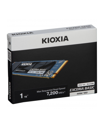 KIOXIA EXCERIA BASIC NVMe    1TB M.2 2280 PCIe 4.0   LSF10Z001TG8