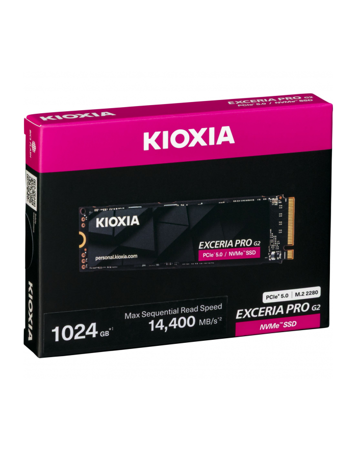 KIOXIA EXCERIA PRO G2        1TB M.2 2280 PCIe 5.0   LVE10Z1T02G8 główny