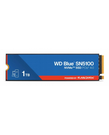 Western Digital Blue SSD     1TB M.2 2280 SN5100      WDS100T5B0E