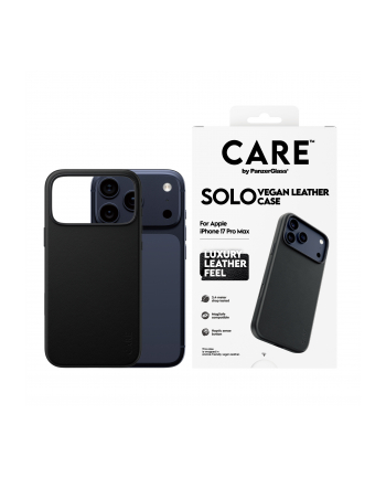 PanzerGlass CARE Solo Case Black iP 17 Pro Max