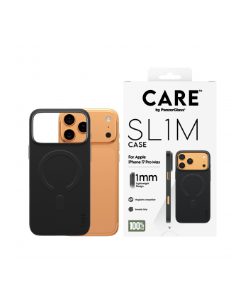 PanzerGlass CARE SL1M Case Black w. MagSafe iP 17 Pro Max nr 1