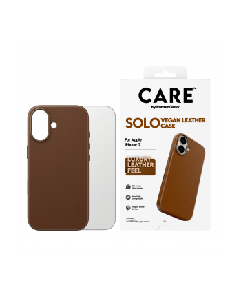 PanzerGlass CARE Solo Case Brown iP 17