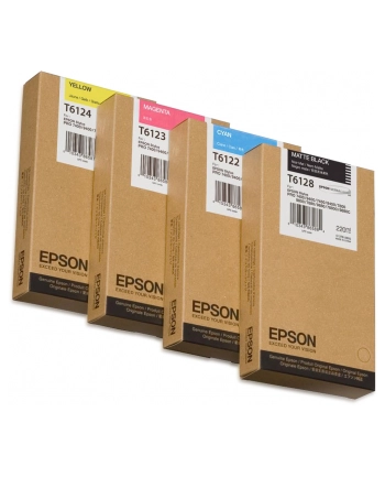 Epson Tintenpatrone matte czarny T 612  220 ml    T 6128N