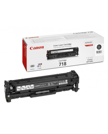 Toner Canon czarny CRG-718BK (CRG718BK) (2662B002)