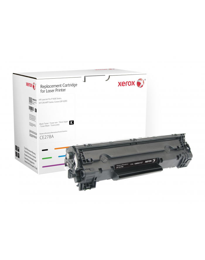 Toner Xerox do Laser Jet Pro P1566, P1606dn /CE278A+chip/ czarny /2100 str./ (498L00079) główny
