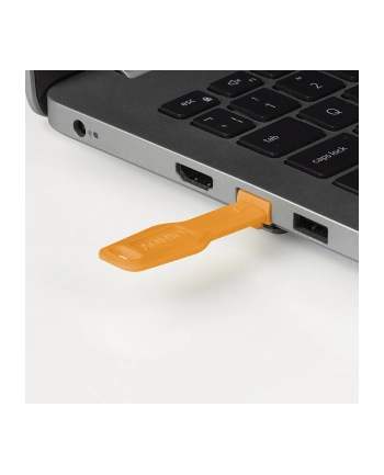 Lindy RJ45 Port Lock (without key) (orange, 20 pieces, Code Orange)