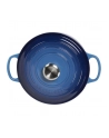 Le Creuset Signature Bräter rund 24 cm azure blue - nr 3