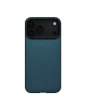 Pitaka Ultra-Slim Case for iPhone 17 Pro Blue/Grey Twill - nr 1