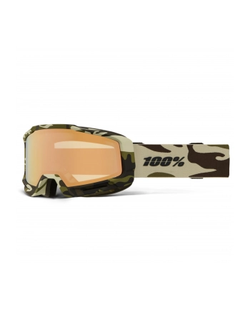 100% 100percent SNOW - OKAN HiPER Camo Copper ML Mirror