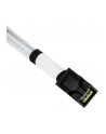 silverstone technology SilverStone adapter cable SST-CPS05-RE, mini-SAS SFF 8643 > 4x SATA light blue, 60cm - nr 4