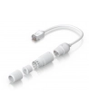 Ubiquiti Easy Cable Cat.6a F/UTP extension cable, 2-pack BIAŁY, 15cm cable, waterproof cap - nr 12