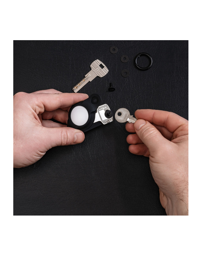 KeySmart AirTag Flex Silicone Case Air Black główny