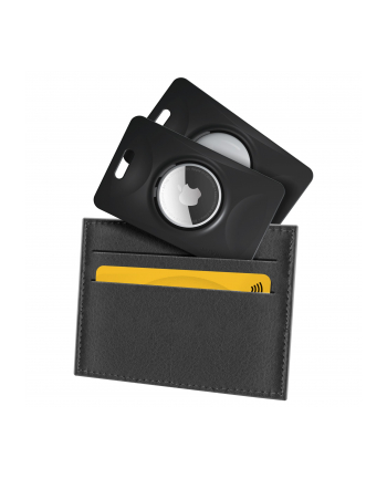 KeySmart SlimCard for AirTag 2er Pack Black nr 1