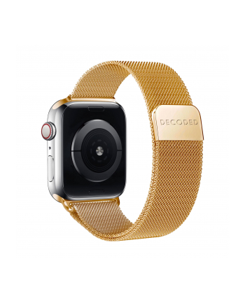 Decoded Milanaise Traction Strap 38/40/41/42mm Shiny Gold