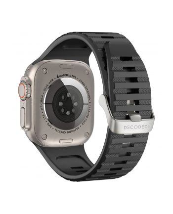 Decoded Silicone Ultra Traction Strap 42/44/45/49mm Black