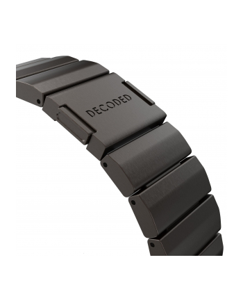 Decoded Titanium Strap for Apple Watch Ultra 1'amp;2 Titanium Black