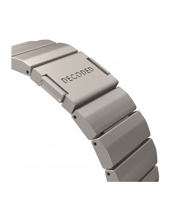 Decoded Titanium Strap for Apple Watch Ultra 1'amp;2 Titanium Natural