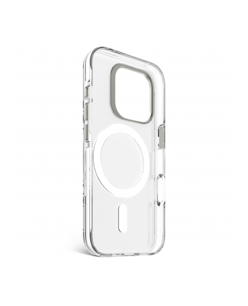 Decoded Recycled Plastic Backc. iPhone 16 Pro Transparent White