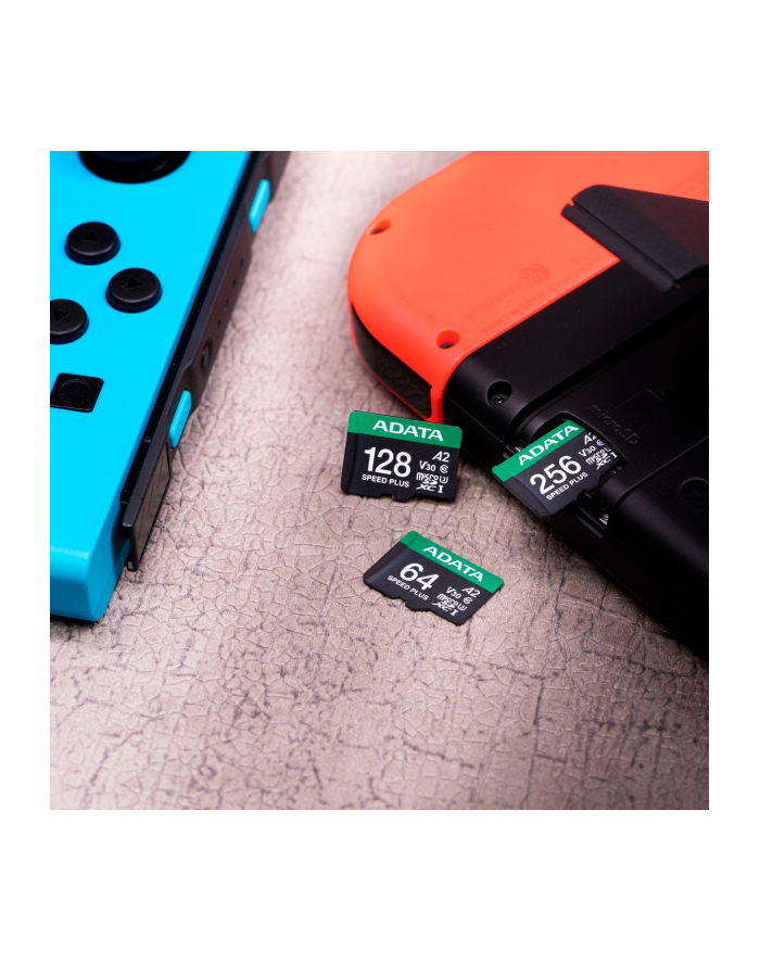 ADATA SPEED PLUS microSDXC 256 GB, memory card (UHS-I U3, Class 10, V30, A2) główny