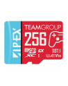 Team Group APEX SD7.1 256 GB SDXC, red/blue memory card, MicroSD Express - nr 1