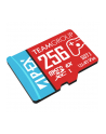 Team Group APEX SD7.1 256 GB SDXC, red/blue memory card, MicroSD Express - nr 2