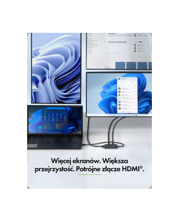 ICY BOX IB-AD1030-C, adapter black, USB Type-C, HDMI