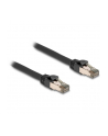 DeLOCK RJ-45 network cable Cat.6a U/FTP ultra flexible black, 15 meters, inner stainless steel jacket - nr 4