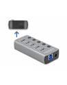 DeLOCK USB 3.2 Gen1 Hub + 4Po + SLK + USB-C - 63263 - nr 25