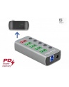 DeLOCK USB 3.2 Gen1 Hub + 4Po + SLK + USB-C - 63263 - nr 26