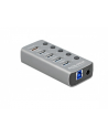 DeLOCK USB 3.2 Gen1 Hub + 4Po + SLK + USB-C - 63263 - nr 3