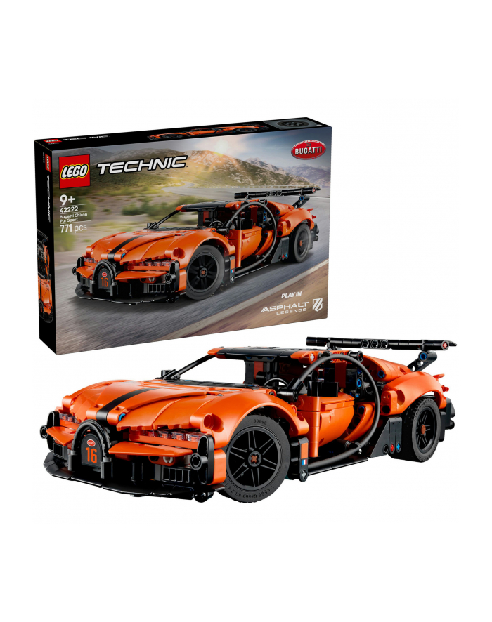 LEGO Technic 42222      Bugatti Chiron Pur Sport Hypercar główny