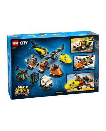 LEGO City 60505        Airplane, Service Truck 'amp; Hovercraft Remix