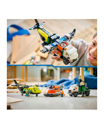 LEGO City 60505        Airplane, Service Truck 'amp; Hovercraft Remix