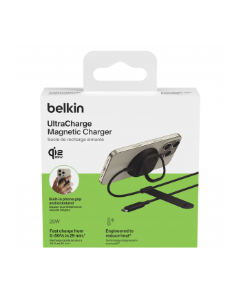 Belkin UltraCharge Ladepad Qi2 25W m.Standfuß schw. WIA013hqBK nr 1