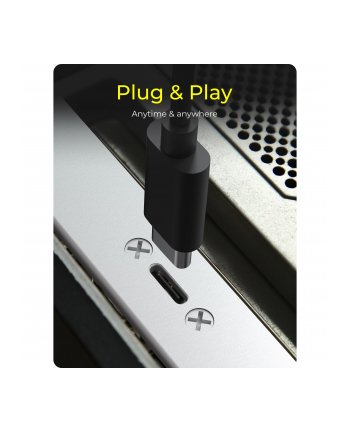 ICY BOX IB-AC553 Adapter USB-E zu USB-C 20Gbit/s