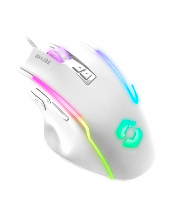 Speedlink DECUS NX RGB Gaming Mouse, BIAŁY