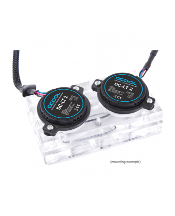 Alphacool DC-LT 2 - 2600rpm Ceramic - 12V DC - (3 phase sine PCB) (black)